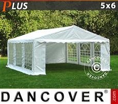 Tenda per feste PLUS 5x6m PE, Bianco