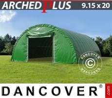 Tenda 9,15x20x4,5m PVC, Verde