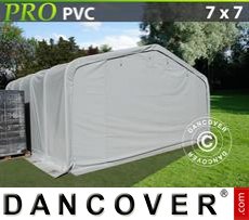 Tenda PRO 7x7x3,8m PVC, Grigio