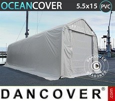 Tenda  Oceancover 5,5x15x4,1x5,3m, PVC