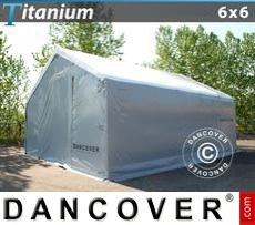 Tenda Titanium 6x6x3,5x5,5m, Bianco / Grigio