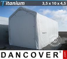 Tenda Titanium 3,5x10x3,5x4,5m, Bianco