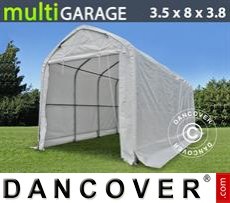 Tenda multiGarage 3,5x8x3x3,8m, Bianco