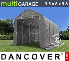 Tenda multiGarage 3,5x8x3x3,8m, Grigio