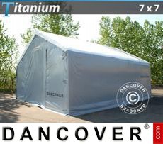 Tenda Titanium 7x7x2,5x4,2m, Bianco / Grigio