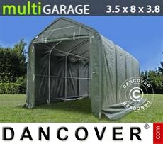 Tenda multiGarage 3,5x8x3x3,8m, Verde