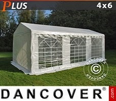 Tenda per feste PLUS 4x6m PE, Bianco