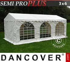 Tenda per feste PRO Plus 3x6m PVC, Bianco