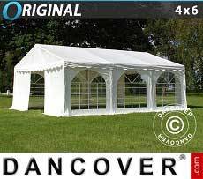 Tenda per feste Original 4x6m PVC, Bianco