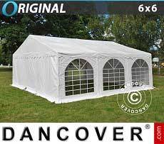 Tenda per feste Original 6x6m PVC, Bianco