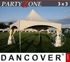 Tenda per feste PartyZone 3x3 m PVC