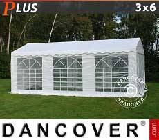 Tenda per feste PLUS 3x6m PE, Bianco