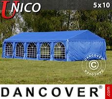 Tenda per feste  UNICO 5x10m, Blu