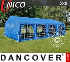 Tenda per feste UNICO 5x8m, Blu