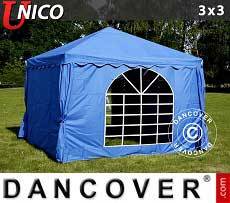 Tenda per feste UNICO 3x3m, Blu