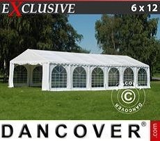 Tenda per feste Exclusive 6x12m PVC, Bianco