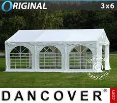 Tenda per feste Original 3x6m PVC, Bianco