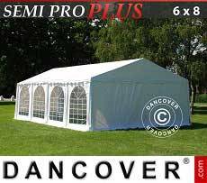 Tenda per feste PRO Plus 6x8m PVC, Bianco