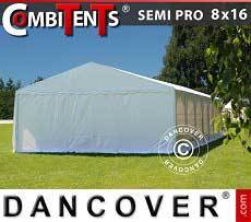 Tenda per feste PRO Plus CombiTents®; 8x16 (2,6)m 6 in 1, Bianco